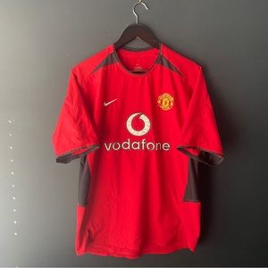 Nike Vintage Dri-Fit David Beckham 1996 Manchester United Soccer #7 Jersey